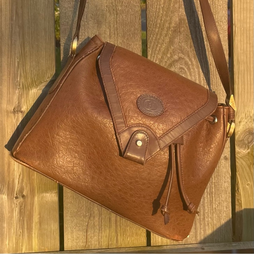 Gucci Ostrich Leather Handbag
